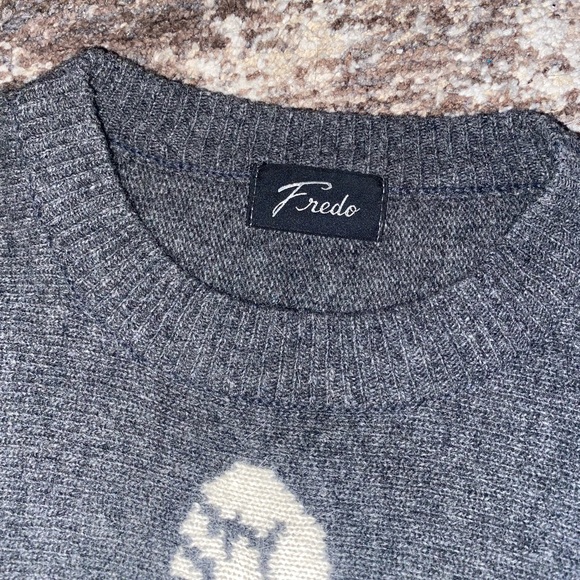 💎RARE💎Awesome Italian FREDO Eagle Sweater, Size Medium - Picture 4 of 7